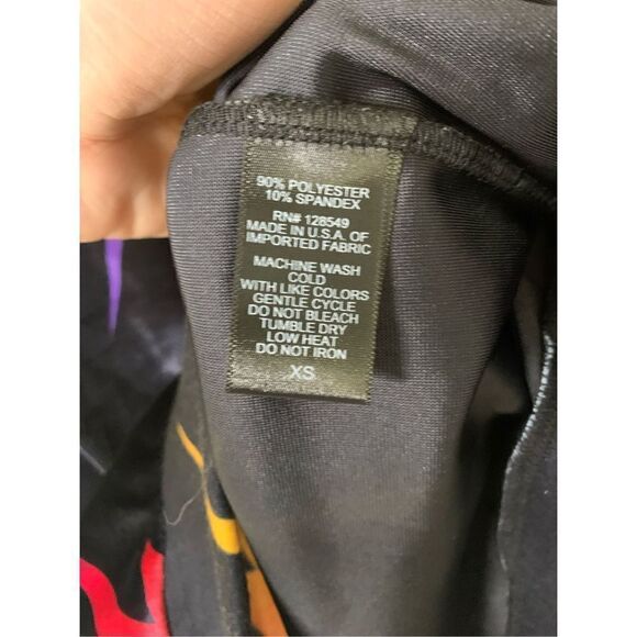 Aviator Nation velour bolt black crewneck pullover sweartshirt women's size XS - Picture 4 of 4